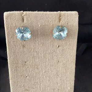 Blue Stud Earrings